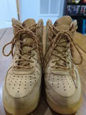 2019 Nike Air Force 1 High “Flax” Wheat size 8 SKU CJ9178200