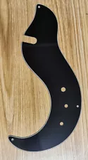 Guitar parts For US DANELECTRO DC59 Guitar pickguard, 3Ply Balck