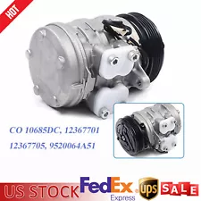 AC A/C Compressor W/ Clutch Fit Geo Metro /Tracker, Suzuki Sidekick /Swift /X-90 (For: Suzuki Sidekick)