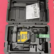 DEWALT DCLE34021 20V Green Cross Line Laser Level tool only