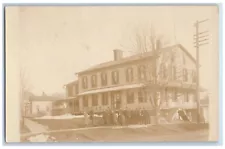 c1910's Hotel Real Estate For Sale Advertising Eden NY RPPC Photo Postcard