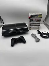 Sony Playstation 3 FAT PS3 60GB CBEH1000 Backwards Compatible With Games Tested