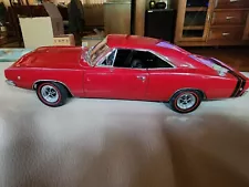 Danbury Mint 1968 Dodge Charger Limited Edition 2008 Red, Selling "AS IS"