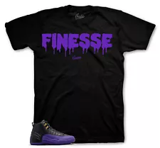 Tees To Match Jordan 12 Field Purple Sneakers - Finesse Shirt