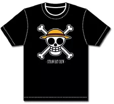 *NEW* One Piece: Luffy Flag Straw Hats Crossbone Medium (M) T-Shirt by GE