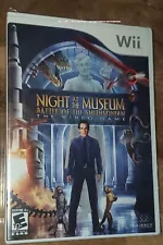 Night at the Museum: Battle of the Smithsonian Wii game SEALED/new Movie Film