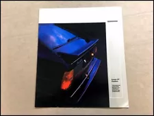 1984 Audi Coupe GT and Quattro Coupe Original Car Sales Brochure Catalog