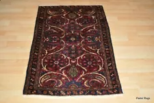 ON SALE CIRCA 1900 Lilihan Sarok 2.7x4 Ft. Beautiful Handmade Sarouk hamadan rug