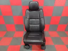 11-13 Jeep Grand Cherokee OEM Front Left Driver 8 Way Power Black Leather Seat