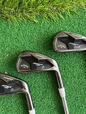 Callaway Apex Smoke 19 Iron Set 4-Pw True Temper X100