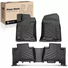 3x Front & Rear Row Floor Mats for Toyota Land Cruiser Prado J150 09-19 5-Seats