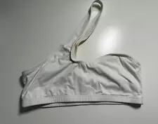 youngla for her sports bra size small white