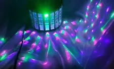 Dj Gear Stage Lighting Led Motion RGB DMX Multicolor Professional AC DC Handle