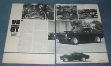 1972 Chevy Vega GT Hatchback Vintage Street Machine Article "V8 Vega GT"