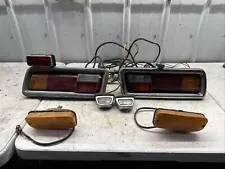 1975-1979 TOYOTA COROLLA SEDAN DELUXE RH & LH TAIL LIGHT ASSEMBLY ORIGINAL