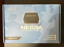 Helium Miner Nebra in Hand with custom outdoor 3dbi antenna