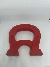 5” Mega Magnet JA-RV Red Plastic Horseshoe