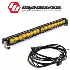 Baja Designs 20" S8 Amber Driving/Combo Light Bar W/ Toggle Harness & Backlight