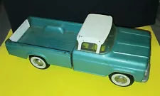 Vintage 60s NYLINT Ford F-Series Sales & Service Pickup Truck Teal Turquoise Toy