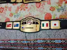 NWA Domed Globe World Heavyweight Wrestling Championship Replica Tittle Belt 2MM