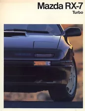 Mazda RX-7 Turbo Swiss market sales brochure