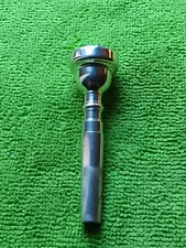 Used Vintage Silver Plated Instrument Mouthpiece Unbranded Trumpet.