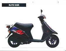 Scooter Data Sheet - Honda - Elite 50SR - 1994 (DC558)