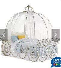 Kids Cinderella Carriage bed for girls