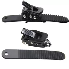 1 Set Snowboard Binding Parts 2 Ratchet Buckle and 2 Straps For Snowboard Boots