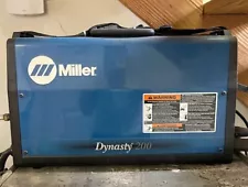 Miller Dynasty 200 DX Tig Welder