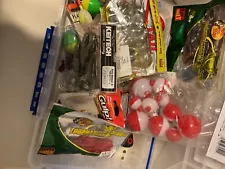 Flambeau Ultimate Waterproof Deep Tuff Trainer Worms Bait Bobbers Lot For Fish