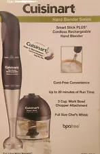 Cuisinart Cordless Rechargeable Hand Blender With Attachments And Stand CSB-78