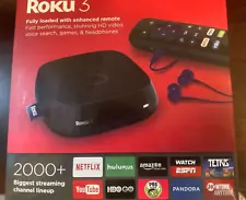 Roku 3 Streaming Media Player 4230R - Factory Sealed New