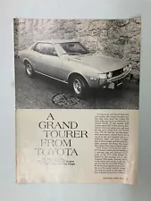 MISC779 Article Toyota Celica GT 5 page April 1974