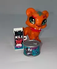 Monster High G3 Toralei Stripe Doll Pet Tiger Sweet Fangs Figure Cat Food & Milk