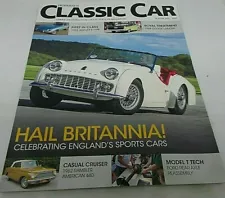 NEW NO LABEL Hemmings Classic Car Auto Magazine august 2021 hail britannia.