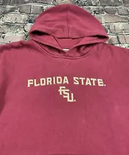 Nike Womens Hoodie M 12-14 Florida State Seminoles Pullover FSU