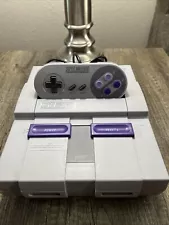 Super Nintendo Console Cleaned And Tested