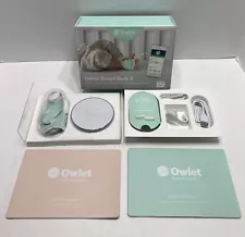 Owlet Smart Sock 2 Baby Monitor 0-18 Months Complete w/ 3 Socks EUC!