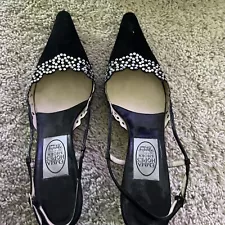 Emma Hopes Sling Back Heels Regalia For Feet Shoes 41 Rhinestone