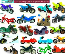 Lego Motorcycle Dirt Bike Scooter Minifigure Sport Ninja Police Bicycle Hawkeye