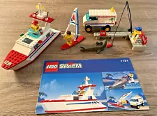 1994 Lego System #1721; Sandypoint Marina Set (Complete/Manual/Figures) RARE