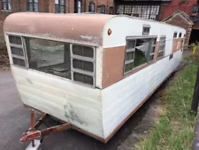 1950's Imperial travel trailer vintage RV mobile camper home air B&B