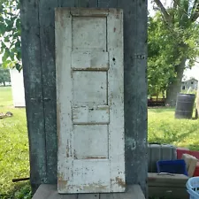 Small Vintage Farmhouse Rustic Wooden Door 48.5" x 17.75" Weathered Character