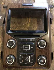 2013 Ford F150 Control Panel w/o Display A/V Equipment, ID DL3T-18A802-GDSMPQ (For: 2013 Ford)