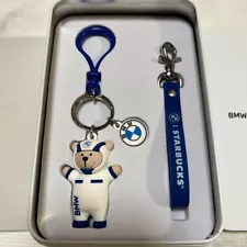 New Korea Starbucks BMW Collaboration Keychain Novelty Not For Sale Rare