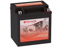 SigmasTek STX30L-BS SLA Battery Replacement for BRP (SKI-DOO) Elite 2004-2006