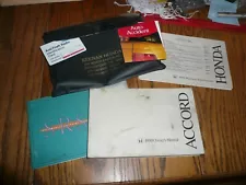 1999 Honda Accord Owner's Manuals Package with Factory Folder - Vintage