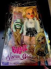 HTF Dmgd Box Bratz Winter Girlz Cloe Doll W/Accessories Walmart Exclusive!D3