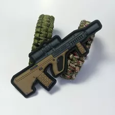 American AUG Steyr Assault Rifle Morale Patch Urban Color